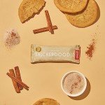 good! Snacks Vegan Protein Bars, Snickerdoodle Bar, Gluten-Free, Plant Based, Low Sugar, High Protein Meal Replacement Bar, Guilt-Free & Nutritious Healthy Snacks for Energy, 15g Protein, Kosher, Soy Free, Non Dairy, Non GMO, Vegetarian (12 Bars)