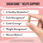 Legendairy Milk Sugar Babe - Combat Cravings & Manage Appetite - Metabolism Support - Carb Management - Dihydroberberine Supplement - 60 Capsules, 1 Month Supply