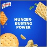 Lance Sandwich Crackers, Variety Pack, 3 Flavors, 20 Individually Wrapped Packs, 6 Sandwiches Each