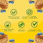 belVita Blueberry Breakfast Biscuits, Value Pack, 12 Packs (4 Biscuits Per Pack)