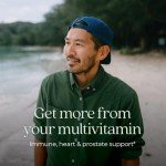 New Chapter Men's Multivitamin 40 Plus for Energy, Heart, Prostate + Immune Support with Fermented Nutrients - Every Man's One Daily 40+, Made with Organic Vegetables & Herbs, Non-GMO - 96 ct