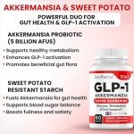Zenrenu GLP-1 Supplement for Women-Natural Appetite,Craving & Loss Support – Akkermansia Probiotic, Super Berberine & Cinnamon,11-in-1 Gut & Metabolism Support - GLP1 Activate -60 Vegan Caps