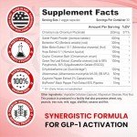 Zenrenu GLP-1 Supplement for Women-Natural Appetite,Craving & Loss Support – Akkermansia Probiotic, Super Berberine & Cinnamon,11-in-1 Gut & Metabolism Support - GLP1 Activate -60 Vegan Caps