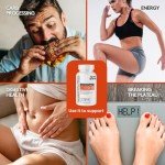 Youth & Tonic Balanced Detox Pills as Complete Gut Cleanse & Carb Matrix Support with ACV, Glucomannan, Chromium for Body Detoxing & Digestive Health, Supplement for Men & Women, Third-Party Tested