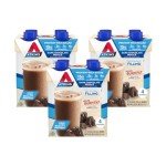 Atkins Dark Chocolate Royale Protein Shake, High Protein Shakes, Low Glycemic, Low Carb and Low Sugar Chocolate Flavored Protein Shakes, Keto Friendly, 12 Count