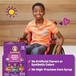 Annie's Organic Variety Pack, Cheddar Bunnies, Bunny Grahams and Cheddar Squares, 12 Pouches, 11 oz