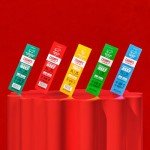 CHOMPS MINI Grass Fed Beef Jerky Meat Snack Sticks 0.5 Oz, Original Beef (Pack of 6)