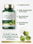 Carlyle Garcinia Cambogia Extract | 3000mg | 180 Capsules | Non-GMO, Gluten Free Supplement