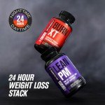 Jacked Factory Lean PM Night Time Fat Burner, Sleep Aid Supplement, & Appetite Suppressant for Men and Women - 60 Stimulant-Free Veggie Weight Loss Diet Pills