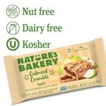 Nature's Bakery Oatmeal Crumble Apple Bars, 1.41 Oz, 6 Ct