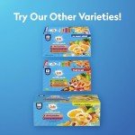 Dole Diced Peaches, Mandarin Oranges, and Cherry Mixed Fruit with No Sugar Added Variety Pack - Dole Fruit Bowls Snacks - 4 oz Bowls - 12 Pack