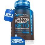Herbtonics GLP-1 Support Supplement – Apple Cider Vinegar Capsules & Keto BHB | Keto Diet Pills for Women & Men | Supports Appetite & Metabolic Function | 60 Keto ACV Capsules