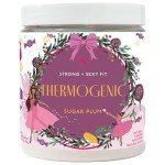 Strong + Sexy Fit, Weight & Diet Support Health Supplement, Workout Drink Powder, Natural Energy with Green Tea Extract, Appetite & Metabolism Support, Supplements for Women, Sugarplum Flavor, 30 Svg
