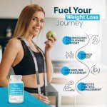 DR VITAMIN SOLUTIONS Appetite Suppressant for Weight Loss - Pills for Women w/Garcinia, Ginger Root, Guarana - Fat Burners, Metabolism Booster for Women & Men - Weight Loss Supplements - 60 Capsules
