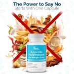 DR VITAMIN SOLUTIONS Appetite Suppressant for Weight Loss - Pills for Women w/Garcinia, Ginger Root, Guarana - Fat Burners, Metabolism Booster for Women & Men - Weight Loss Supplements - 60 Capsules