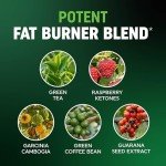 Men’s Fat Burner Gummies for Weight Loss | Green Tea, Green Coffee Bean, Garcinia Cambogia & Ketones | Belly Fat Burner for Men Weight Loss Gummies | Apple Flavored, Pectin-Based | 60 Gummies