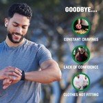 Men’s Fat Burner Gummies for Weight Loss | Green Tea, Green Coffee Bean, Garcinia Cambogia & Ketones | Belly Fat Burner for Men Weight Loss Gummies | Apple Flavored, Pectin-Based | 60 Gummies