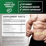 Men’s Fat Burner Gummies for Weight Loss | Green Tea, Green Coffee Bean, Garcinia Cambogia & Ketones | Belly Fat Burner for Men Weight Loss Gummies | Apple Flavored, Pectin-Based | 60 Gummies