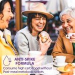 LifeSense GlucoLogic Clinically Proven Functional Tea, Next-Generation Smart Carb Blocker to help Reduce Food Hunger and Cravings, Promotes Health and Sustained Energy (90 grams/30 servings)