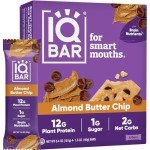 IQBAR, Almond Butter Chip, 4 count