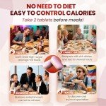 Lukaree White Kidney Bean Extract, 6 In1 Complex - Cayenne Pepper, Ashwagandha, Apple Pectin, Inulin, Potato Extract for High Absorption, Support Intestinal Health, 120 PCS