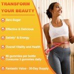 GLP-1 Supplement Berberine, GLP 1 Probiotic Gummies for Women and Men| Activates GLP-1 & AMPK| with Akkermansia Probiotic, Natural Berberine for Digestion & Gut, Energy, Sugar/Gluten Free - 90 Gummies