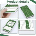 gisgfim 4Pcs Food Journal for Weight Loss Bulk 4x8In Daily Food Tracker Diary Journal Food Log Journal for Women Men Weight Loss Calorie Counter Tracker Journal for Nutrition Meal Tracker 70Sheet/Pad