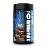 JNX SPORTS The Omen! Non-Stimulant Thermogenic Fat Burner – Caffeine-Free Dietary Supplement for Men & Women | Appetite Suppressant & Metabolism Booster | 100 Capsules