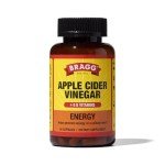 Bragg Energy Apple Cider Vinegar Capsules with B-12 Vitamins - 90 Capsules - Weight Management - Non-GMO, Vegan, Gluten Free, No Sugar - Helps Generate Energy at Cellular Level for Men and Women