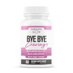 Harmony Glow: ByeBye Cravings - Weight Loss Pills for Women & Powerful Appetite Support | 7 Research Backed Ingredients for Diet Results, Stamina, Energy & Shed Fat - 60 Caps for Adults
