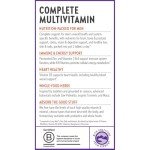 New Chapter Men's Multivitamin Advanced Formula for Stress, Brain, Immune, Heart & Energy Support, Higher Levels of Whole-Food Fermented Essential Nutrients for Men + Selenium + B Vitamins, 120 ct