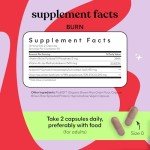 Lemme Burn - Metabolism, Belly Fat Burning + AMPK Activating Supplement for Men & Women w/Clinically Studied Actiponin Gynostemma, Green Tea Extract, Vitamins B6 & B12 - Gluten Free, 180 Count