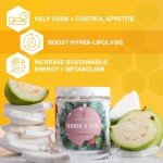 Strong + Sexy Fit, Weight and Diet Support Health Supplement, Workout Drink Powder for Natural Energy, Appetite Control, and Metabolism Support, Supplements for Women, Guava Colada Flavor, 30 SVG