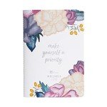 Erin Condren 6 Month Wellness Log Planner, Edition 5 - Watercolor Bouquet, Weekly Logs for Workout, Sleep, Water Intake and Food Goal Tracker Portable Size Petite Planner