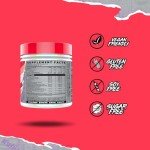 GHOST Burn Weight Management Powder, Guava Berry (60 Servings) - Metabolism & Energy Support Supplement for Men & Women - Natural Caffeine, L-Carnitine & L-Tyrosine - Gluten, Soy & Sugar-Free, Vegan