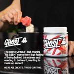 GHOST Burn Weight Management Powder, Guava Berry (60 Servings) - Metabolism & Energy Support Supplement for Men & Women - Natural Caffeine, L-Carnitine & L-Tyrosine - Gluten, Soy & Sugar-Free, Vegan