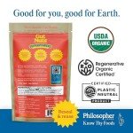 Philosopher Foods Gut Nuts - Fermented Almonds for Gut Health - Tangy, Umami, & Salty Flavors - Super Crunchy Low Carb Keto Snacks - Low Sugar Prebiotic & Postbiotic Almond Snacks - 3oz Pouch (6 Pack)