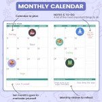 Food Journal - Food Journal for Women Weight Loss, 6 Month Meal Planner & Food Diary, 5.8x8.3" Fitness Journals for Tracking Meals, Count Calories and Achieve Goals