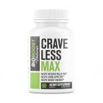 Crave Less MAX | Supports GLP-1 Pathway Function | Weight Loss Pills for Women | Fat Burner to Boost Metabolism, Carb Blocker | 7 Backed Ingredients | 3rd Party Tested - 60 Pills for Adults