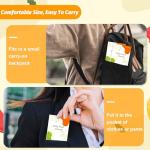 5 PCS Food Tracker Journal Mini 3X4 Inch Small Calorie Tracker Notebook Weekly Meal Planner Notebook Calorie Counter Book Food Journal for Weight Loss Women Calorie Counter Log Book for Meal (5)