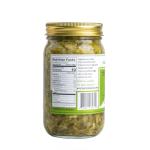 Raw Organic Fermented Probiotic Sauerkraut, "Supergreen" Variety [Vegan, Gluten Free, Non-GMO, Probiotic] 16oz Glass Jar by Wise Goat Organics