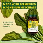 MegaFood Magnesium - Supports heart & nervous system - Magnesium Supplement with fermented Magnesium Glycinate - Vegan, Gluten-Free, Non-GMO and Kosher - Made Without 9 Food Allergens - 90 Tabs