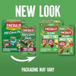 Emerald Nuts Roasted and Salted Cashews 7ct (1-Pack), 100-Calorie Individual Packs, Kosher Certified, Non-GMO, Contains No Artificial Preservatives, Flavors or Synthetic Colors