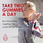 Keto ACV Gummies Advanced Weight - L0ss-,- Keto Gummy Supplement for Women and Men, with 1500MG Apple Cider Vinegar & Vitamin B12, Vegan & Non-GMO, Detox & Cleanse, Low-Carb, 60 Count