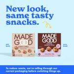 MadeGood Organic Chocolate Chip Granola Minis, 5ct x 0.85oz