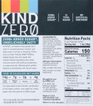 KIND ZERO Added Sugar Bars, Dark Chocolate Nuts and Sea Salt, Keto Friendly Snacks, Gluten Free, 5g Protein, 5 Count