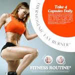 Bellaburn - Thermogenic Fat Burner w. CLA, Weight Loss Pills for Women, Garcinia, Gymnema, Chromium, Cinnamon, Flat Tummy, Belly, Waist Trimmer, Bloating, Diet Pills, Appetite Suppressant, 90cps USA