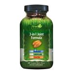Irwin Naturals 3-in-1 Joint Formula - Powerful Joint Support Supplement with Glucosamine, Chondroitin, Turmeric & Boswellia - 90 Liquid Softgels