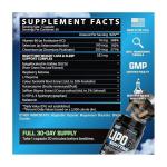 Nutrex Lipo 6 Nighttime Fat Burner | Melatonin Sleep Aid & Weight Loss Diet Pills for Men and Women | Night Time Metabolism Booster Appetite Suppressant | 30 Servings (1)