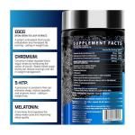Nutrex Lipo 6 Nighttime Fat Burner | Melatonin Sleep Aid & Weight Loss Diet Pills for Men and Women | Night Time Metabolism Booster Appetite Suppressant | 30 Servings (1)